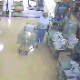 An old woman takes a stealthy shit in open view at a grocery store. After she leaves, a store clerk nearly slips on it and calls in the cleaning crew. Over 5.5 minutes.